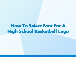 Crafting the Perfect Font for Your High School Logo