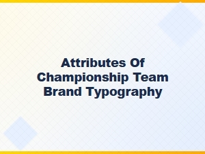Designing the Champion's Lettering Identity